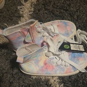 Art Class Pastel Tie-Dye Kids Sneakers